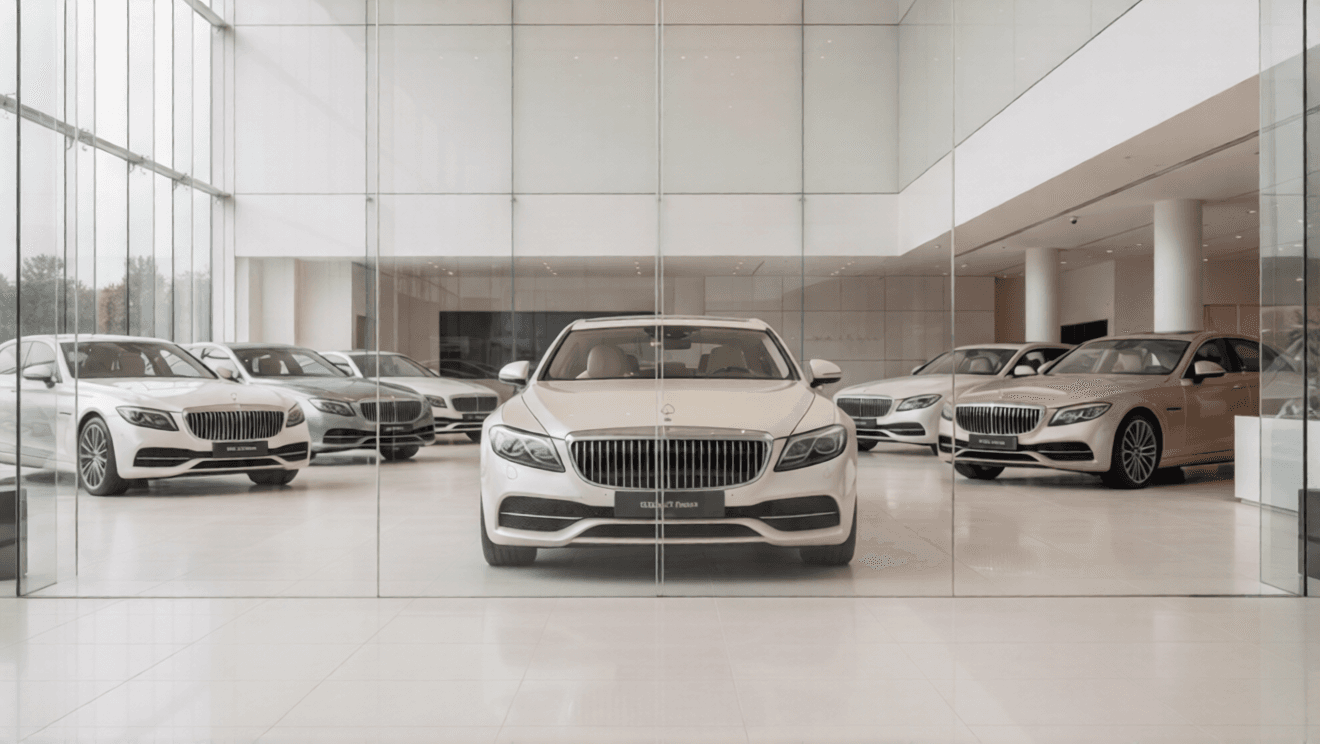 Picture of the dealership showroom